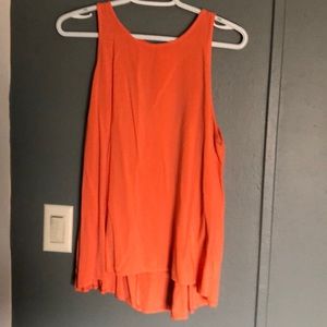 Orange tank top